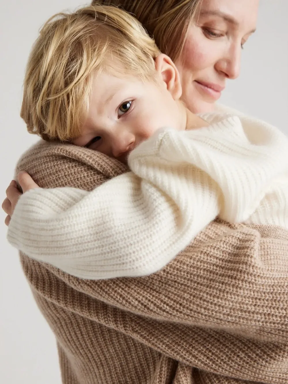 Quince Baby 100% Cashmere Fisherman Sweater 12-18M NWOT